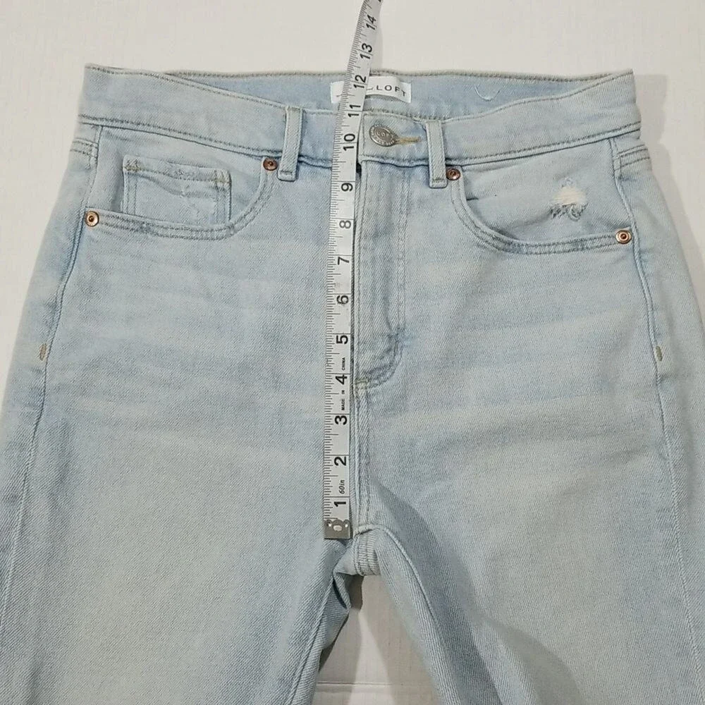 Loft high‎ waist skinny ankle size 28P